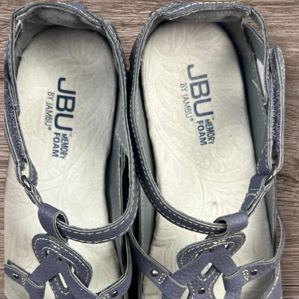 JBU by Jambu Sydney Blue Women's Mary Jane Memory Foam Shoes Sz:7M - Picture 7 of 14
